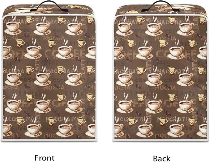 Coffee Maker Cover Dust Cover Washable Dustproof Kitchen Appliance Covers - Image 2