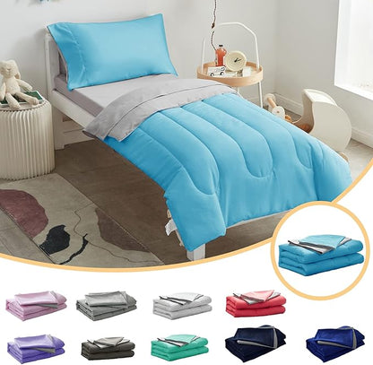 UOZZI BEDDING 4 Pieces Toddler Bedding Set Ultra Soft and Breathable Toddler by Uozzi+Bedding