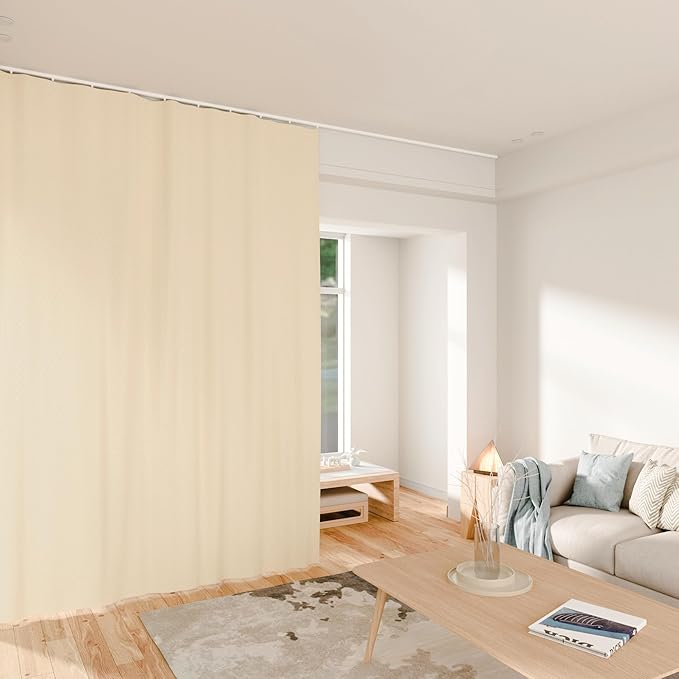Room Divider Curtains Total Blackout Privacy Curtain Panel Room Thermal - Image 6
