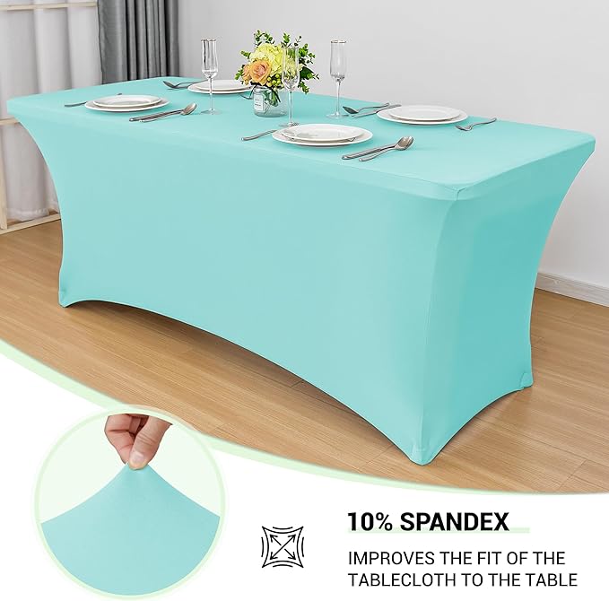 Obstal 6ft Stretch Spandex Table Cover - Image 2