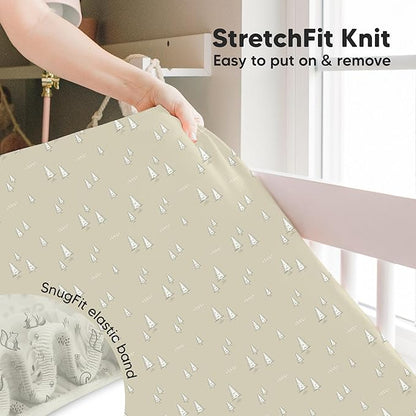 KeaBabies 2-Pack Baby Crib Sheets - Image 6