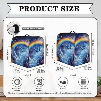 Butterfly Stand Mixer Cover Starry Rainbow Mixer Cover Kitchen Aid Cover Dust - Image 6