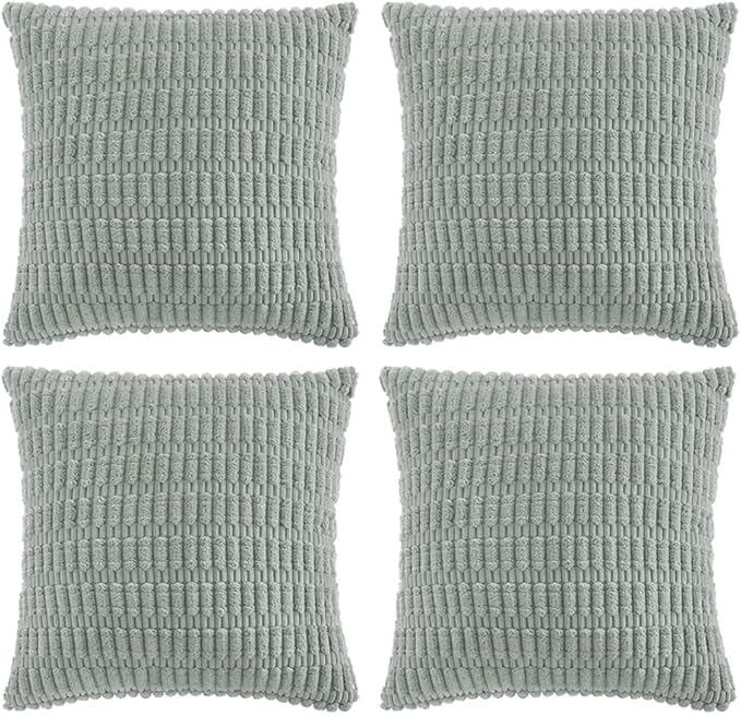 Fancy Homi 4 Packs Decorative Throw Pillow Covers by Fancy+Homi