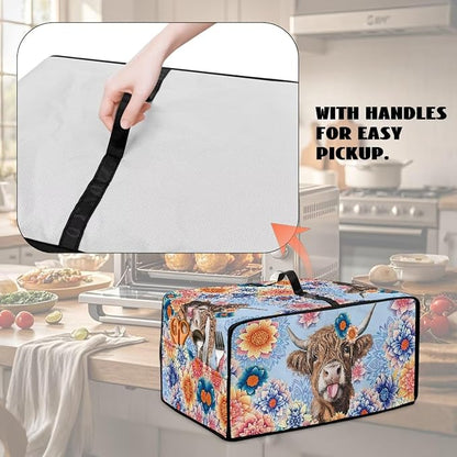 Microwave Oven Cover Heavy Duty Microwave Oven Dust Cover - Image 5