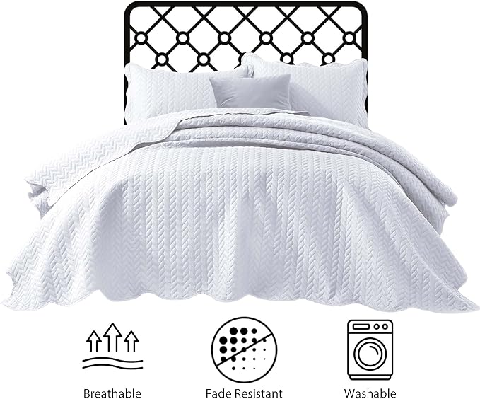 IR Imperial Rooms Twin Quilt Bedding Set Size + 1 Pillow Shams - Image 9