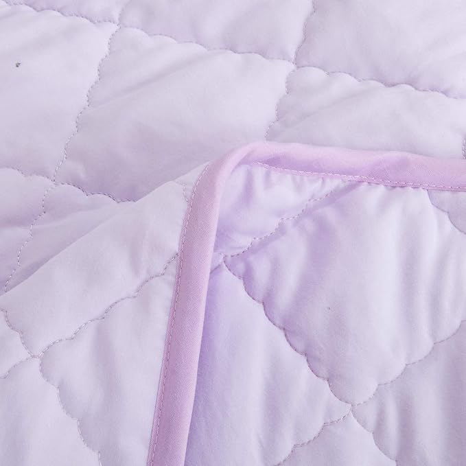 NTBAY Down Alternative Oversized Toddler Comforter, Super Soft and Warm Solid - Image 2