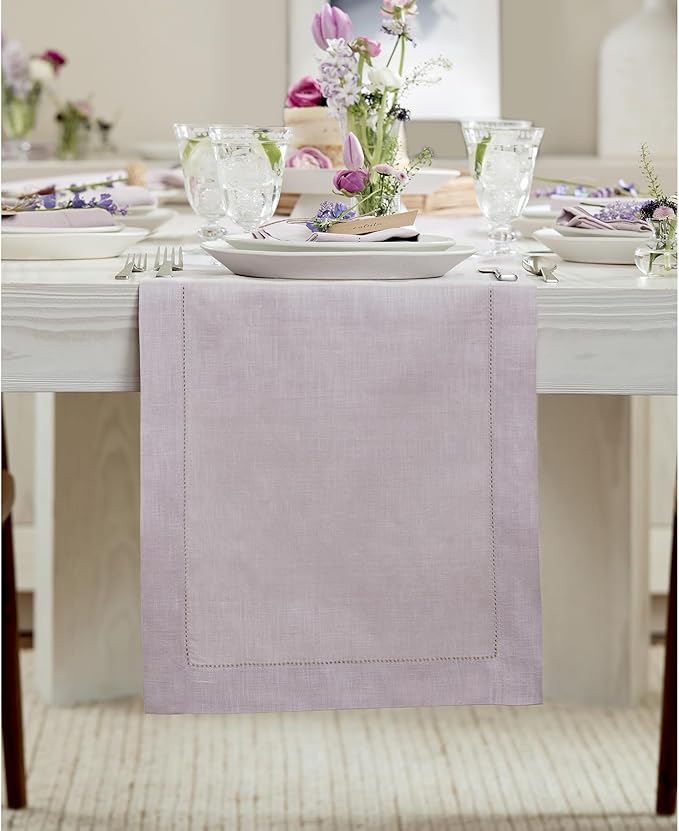 Solino Home Linen Table Runner 60 Inches by SolinoHome