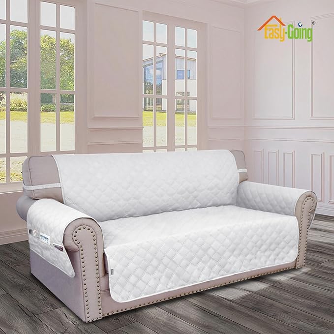 Easy-Going Waterproof Oversized Loveseat Covers Leakproof Couch Cover - Image 2