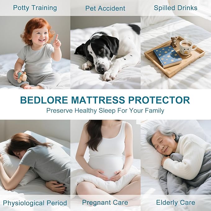 Waterproof Mattress Protector Queen Size - Image 9