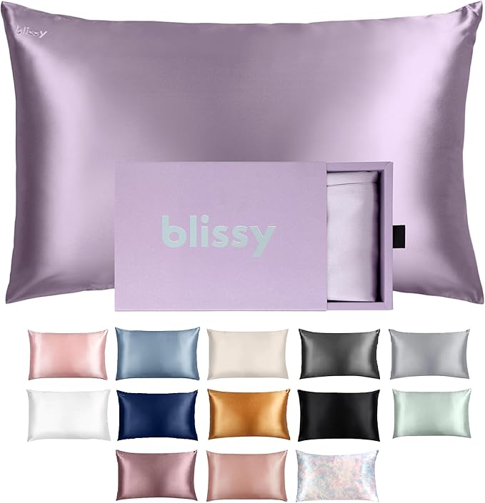Blissy Silk Pillowcase by Blissy