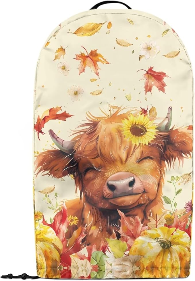 Autumn Highland Cow Blender Dust Cover - Image 2