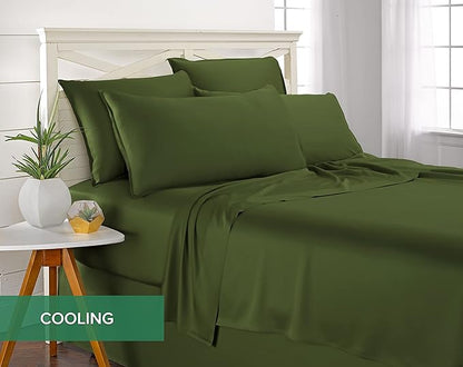 Pure Bamboo Split King Sheets, Genuine 100% Organic Viscose Derived from Bamboo - Image 4