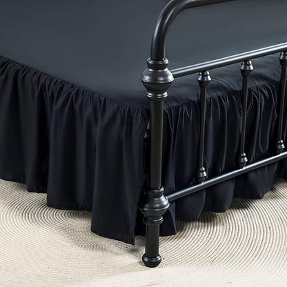 Bed Skirts King Size 16 Inch Ruffled Bed Skirt by xuandian