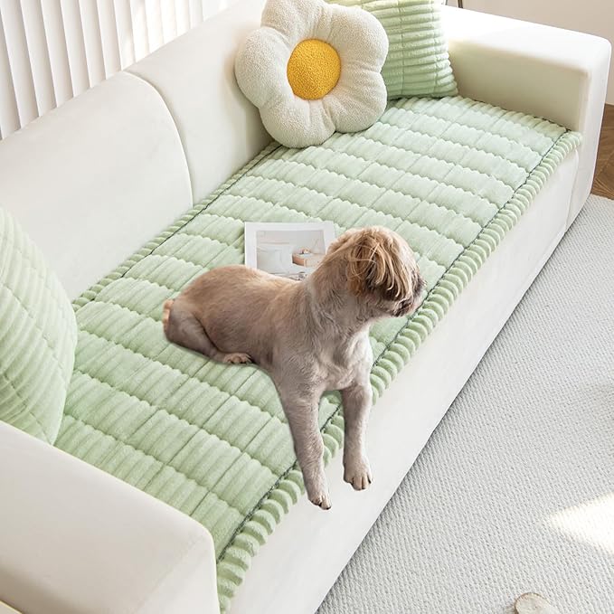 Non Slip Fuzzy Pet Couch Covers by GumfolkBrandFlagship