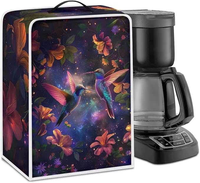 Hummingbird Dust Proof Cover for Coffee Maker Galaxy Coffee Machine Protector by Unknown
