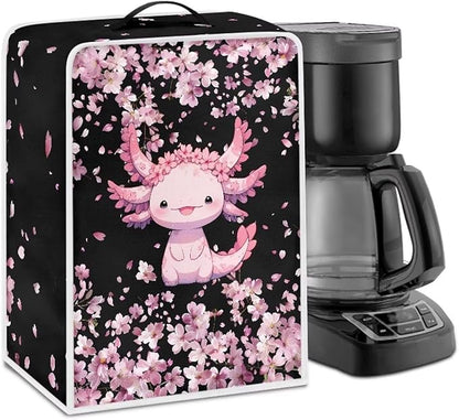 Mumeson Axolotl Coffee Maker Cover Blender Cover Coffee Maker Cover Cloth Cover by Mumeson