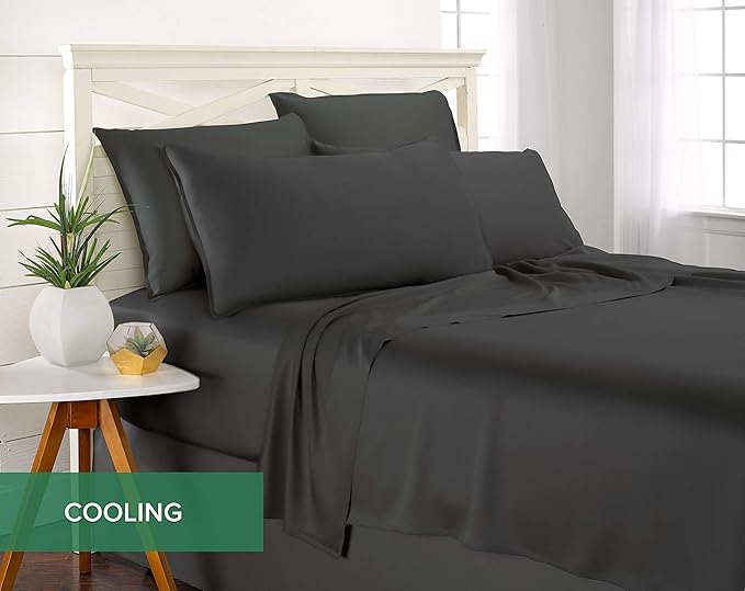 Pure Bamboo Split King Sheets, Genuine 100% Organic Viscose Derived from Bamboo - Image 5