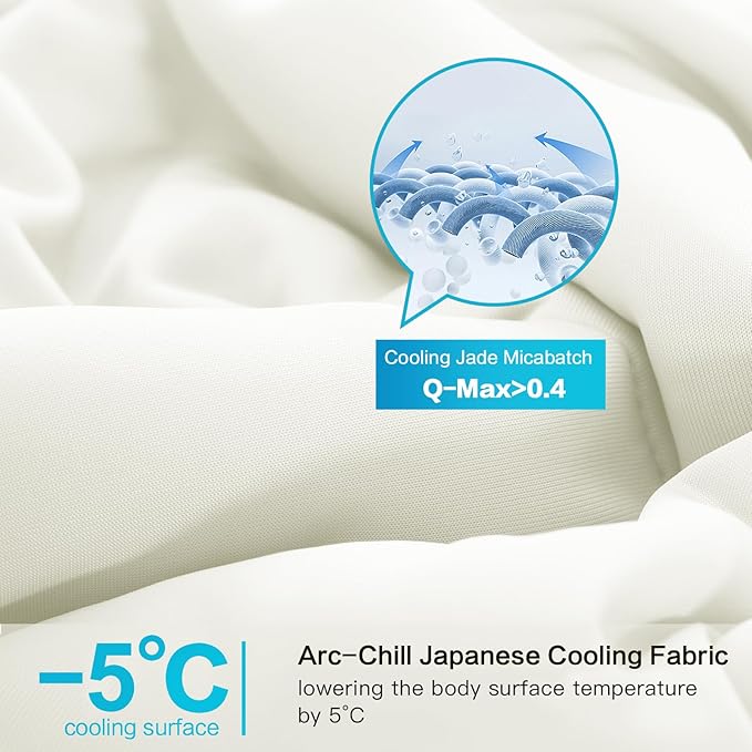 EASELAND Cooling Comforter Twin, Cold Touch Fabric Absorbs Body Heat, - Image 3