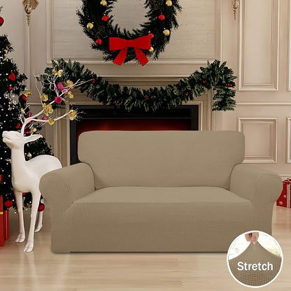 Easy-Going Stretch Loveseat Slipcover 1-Piece Sofa Cover Furniture Protector - Image 2