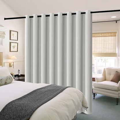 H.VERSAILTEX 100% Blackout Patio Curtains Thermal Insulated Curtains - Image 3