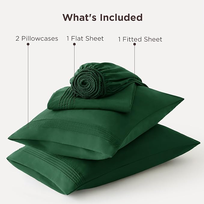 Bedsure Deep Pocket Queen Sheets Set - Image 7