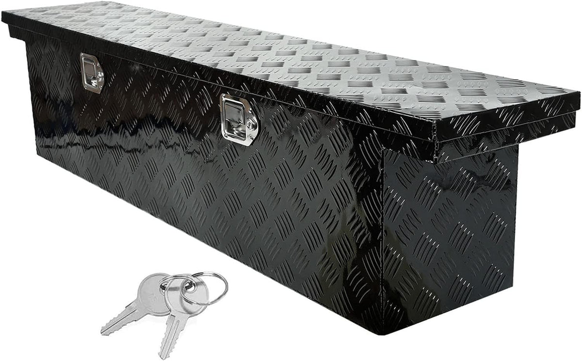 60"x12"x14" aluminum truck tool box with lock &, main product view
