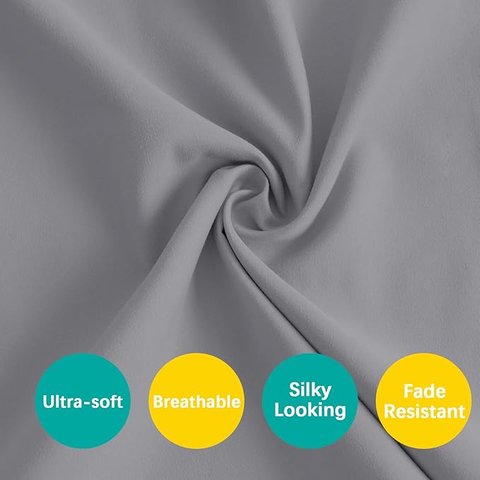 Square Playard/Playpen Fitted Sheets, 2 Pack, Ultra Soft Microfiber, Fitted - Image 2