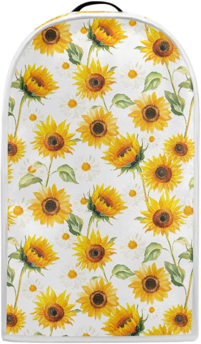 Sunflower Blender Covers for Kitchen Yellow Appliance Cover Washable Anti-Stain - Image 6