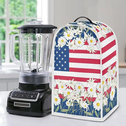 Blender Dust Cover Stand Mixer or Coffee Maker Appliance Cover 4th of July Anti - Image 5