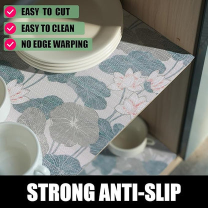 Shelf and Drawer Liner for Cabinets, Non-Adhesive and Strong Non-Slip 12IN x - Image 2