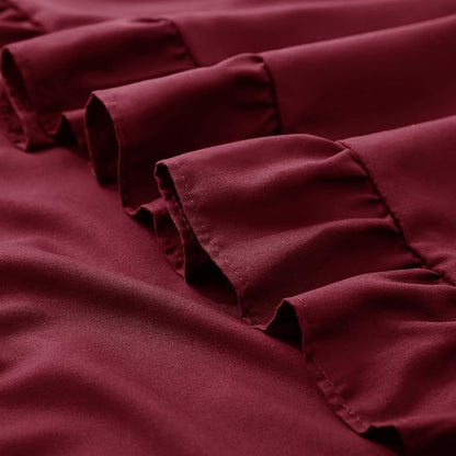 KKJIAF Ruffle Body Pillow Cases Set of 1, Ruffled Pillow Covers - Image 6