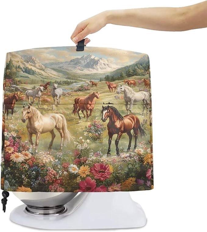 Horse Print Stand Mixer Cover - Image 4