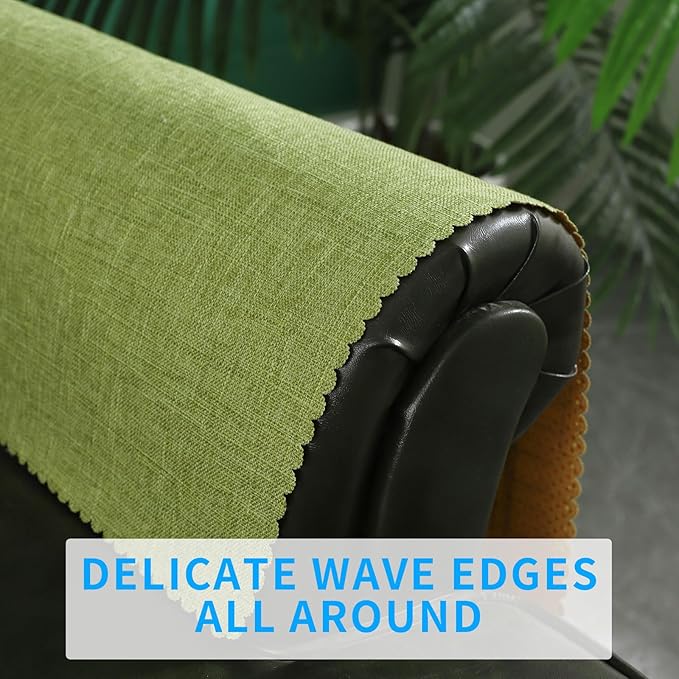 Sofa Arm Cover, Non Slip Couch Arm Cover Washable Recliner Chair Armrest Covers - Image 2