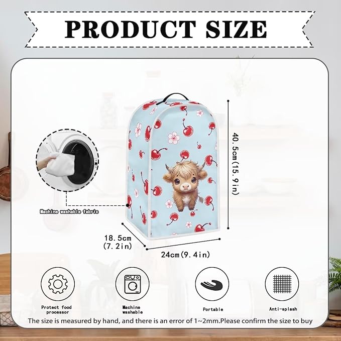Blender Covers For Kitchen Food Processor Cover Blender Cover Dust Cover Print - Image 6