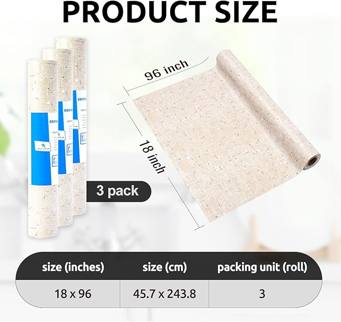 RAY STAR 18X96 Inch Shelf Liner - Image 5