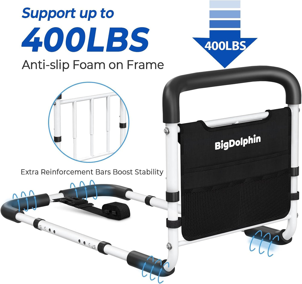 Bed Rails for Elderly Adults Safety, 400 LB Capacity, Model BM06
