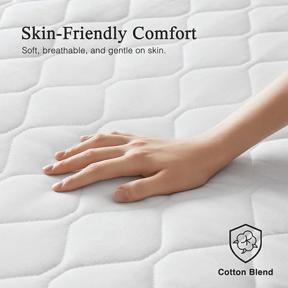 Beautyrest Cotton Blend Heated Mattress Pad Secure Comfort Technology - Image 2