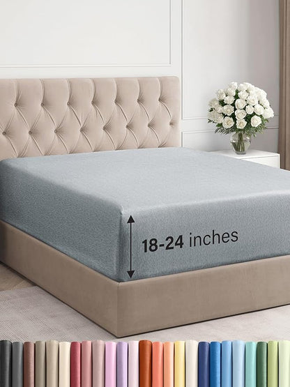 Extra Deep Queen Fitted Sheet by CGKUnlimited