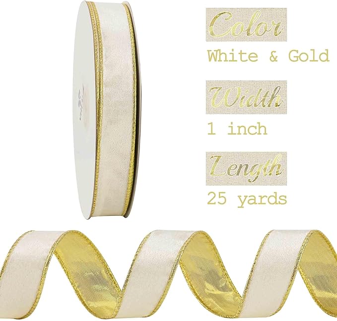 MEEDEE Skinny White Velvet Ribbon - Image 2
