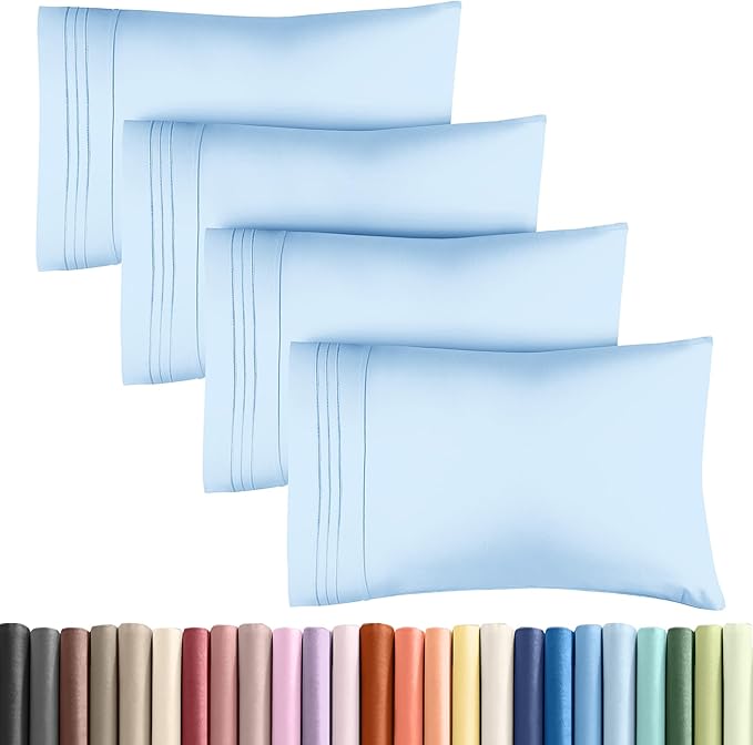 Queen Pillow Cases Set of 4 by CGKUnlimited