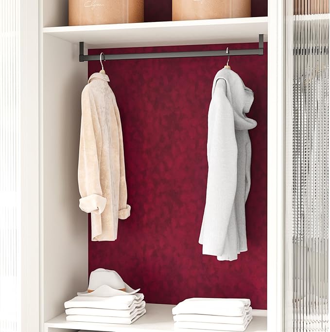 Red Velvet Drawer Liner 15.7"x118" Self Adhesive Burgundy Velvet Fabric - Image 6