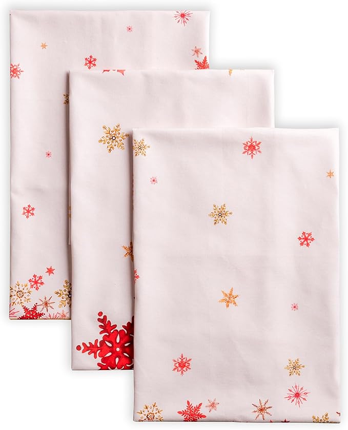 Maison d' Hermine Kitchen Towels Set of 3 100% Cotton 20" x 27.5" Reusable by MaisondHermine