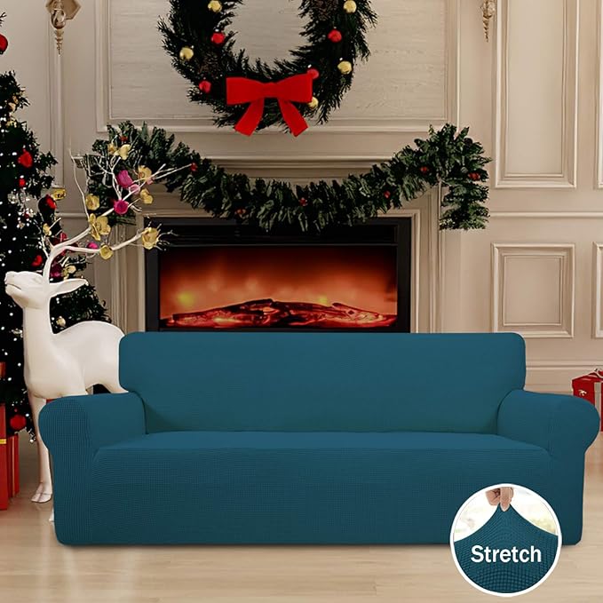 Easy-Going Stretch Sofa Slipcover 1-Piece Sofa Cover Furniture Protector Couch - Image 2