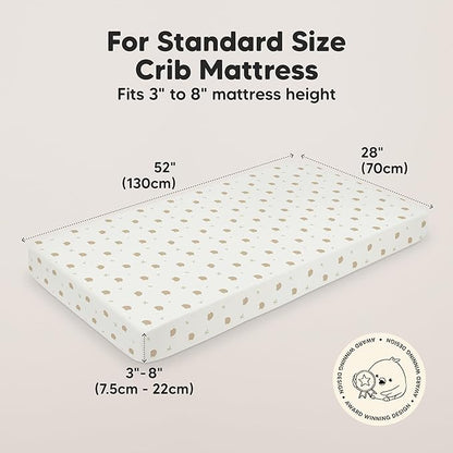 KeaBabies 2-Pack Baby Crib Sheets - Image 3