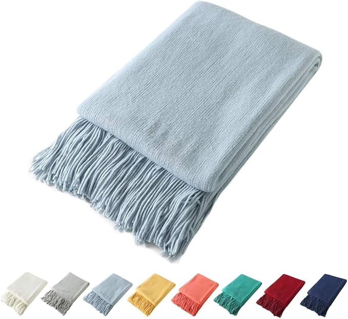 Homiest Decorative Knitted Throw Blanket by Homiest