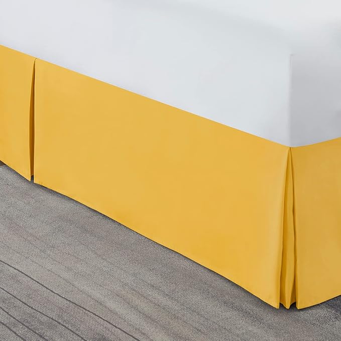 Nestl Yellow Full Bed Skirt - Image 8