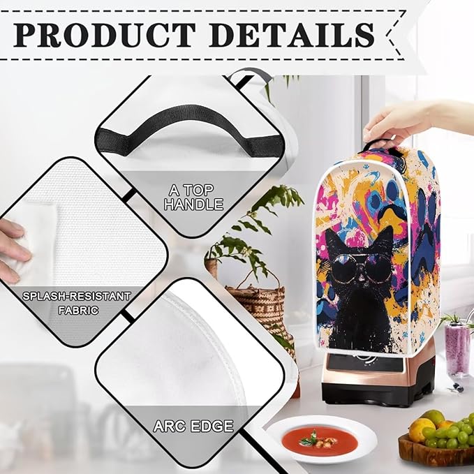 Food Processor Cover Blender Covers - Image 4