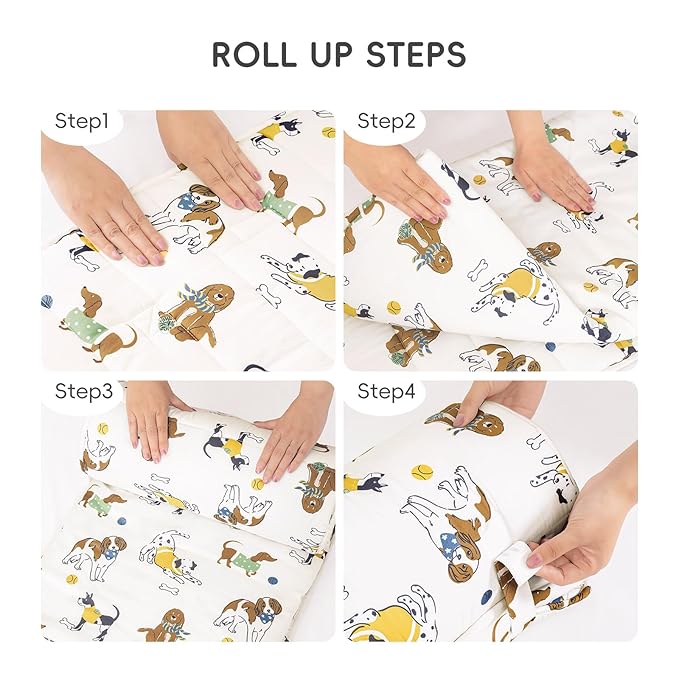 david's kids Minky Toddler Nap Mat - Image 5