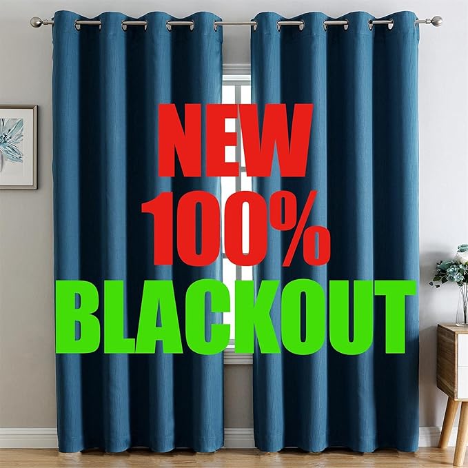 G2000 100% Blackout Curtains for Bedroom & Living Room by G2000