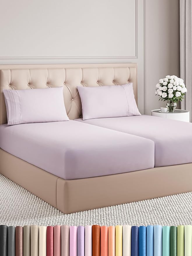 Split King Size 5 Piece Sheet Set by CGKUnlimited